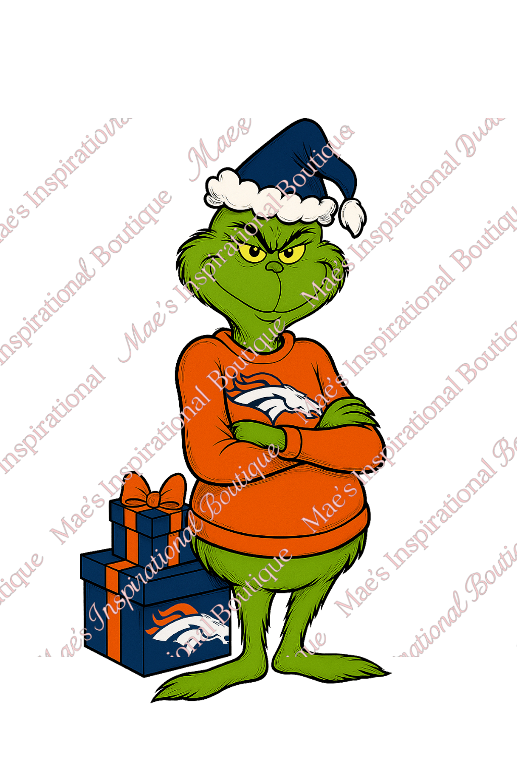 Football Grinchies Collection – DTF & Sublimation PNGs | Mae’s Inspirational Boutique