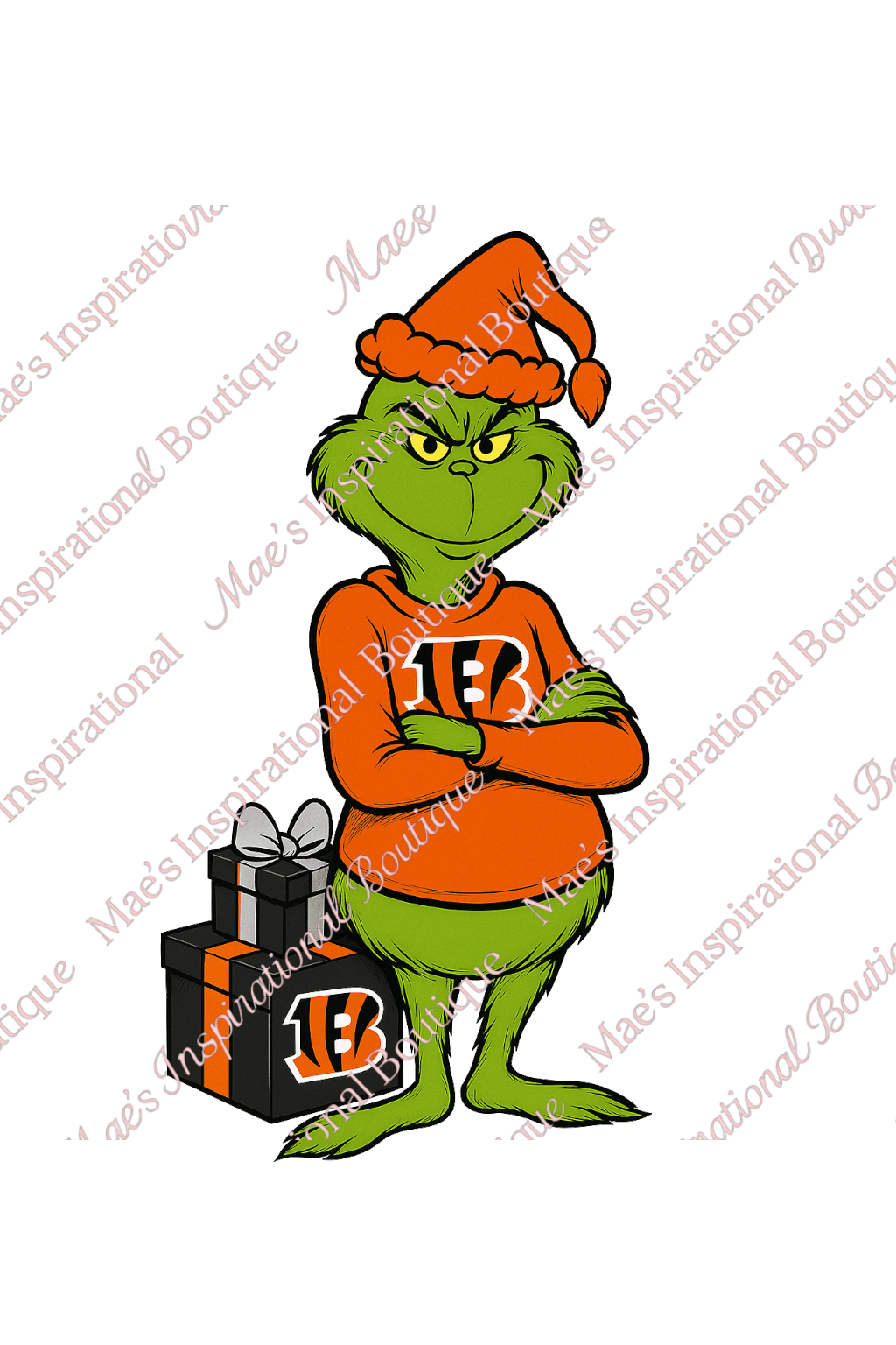 Football Grinchies Collection – DTF & Sublimation PNGs | Mae’s Inspirational Boutique