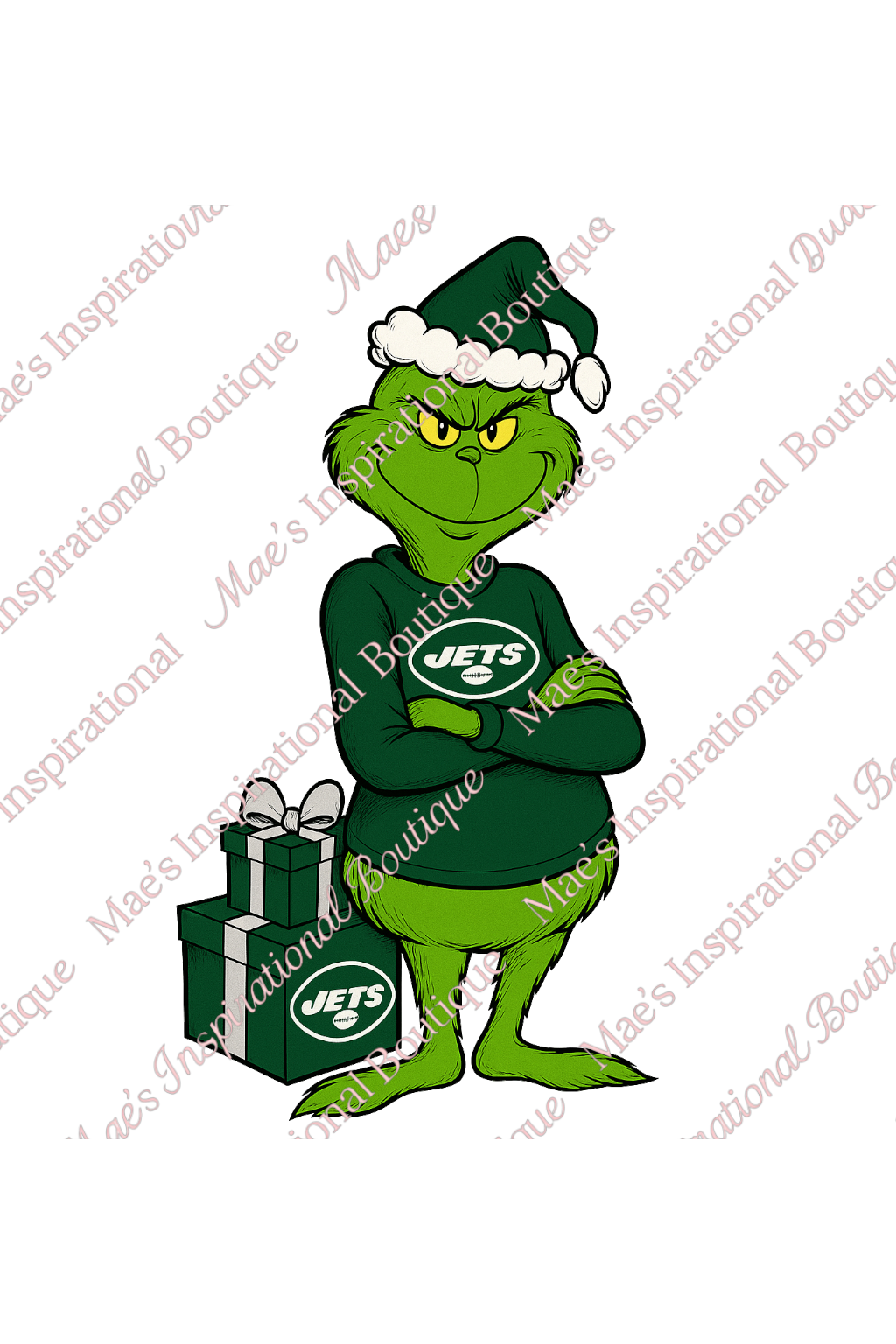 Football Grinchies Collection – DTF & Sublimation PNGs | Mae’s Inspirational Boutique