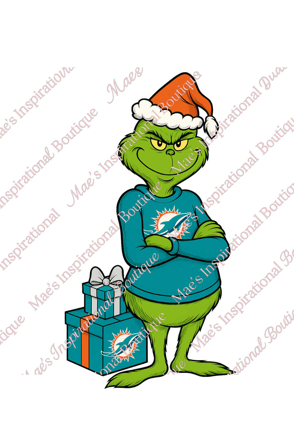 Football Grinchies Collection – DTF & Sublimation PNGs | Mae’s Inspirational Boutique