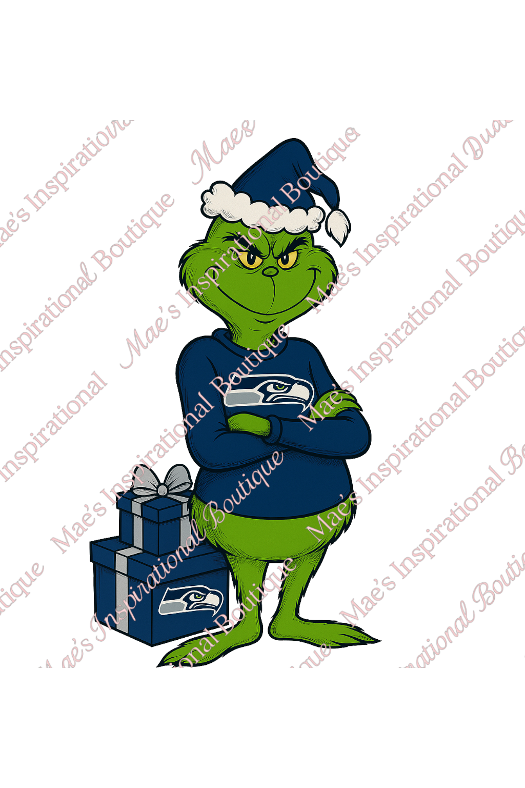 Football Grinchies Collection – DTF & Sublimation PNGs | Mae’s Inspirational Boutique