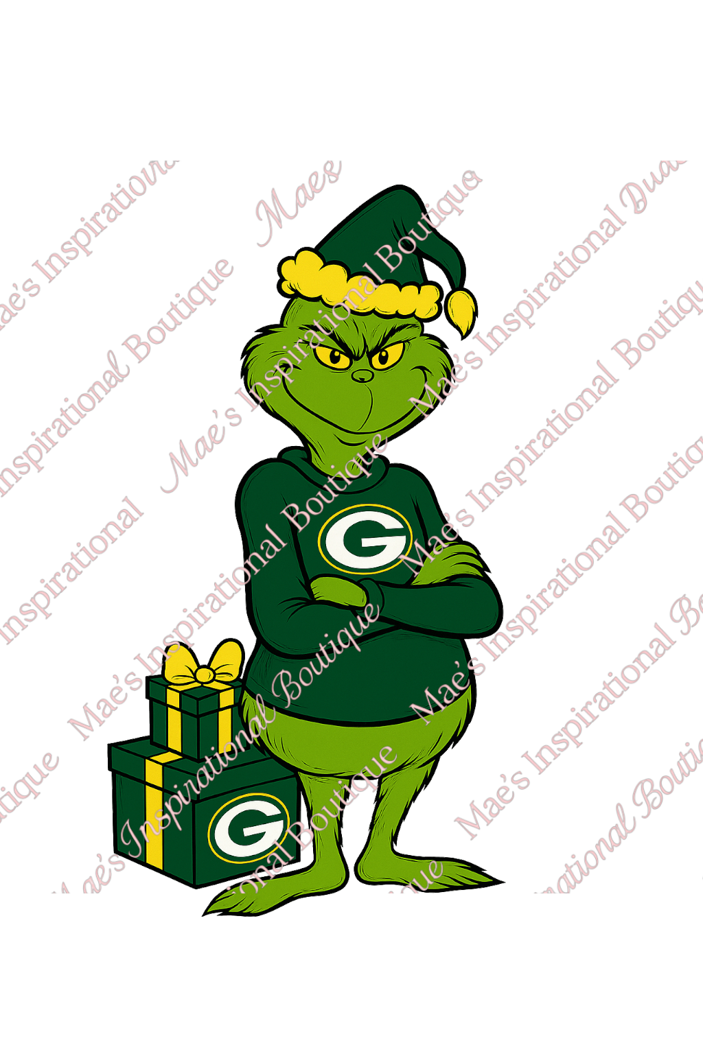 Football Grinchies Collection – DTF & Sublimation PNGs | Mae’s Inspirational Boutique