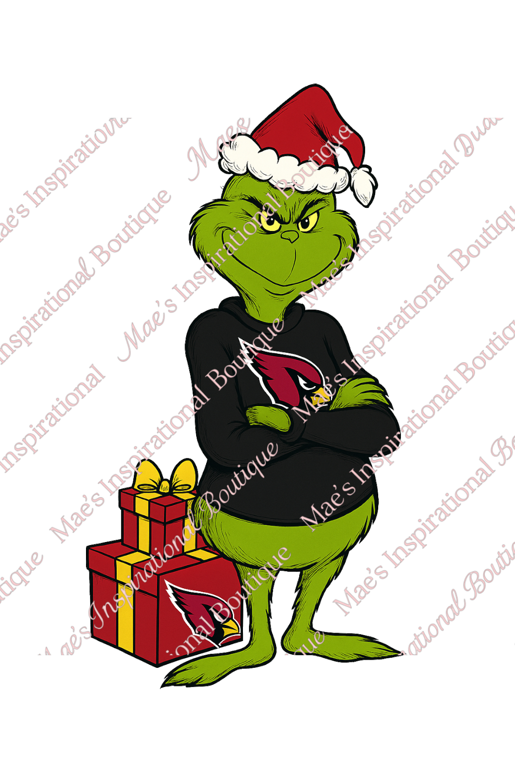 Football Grinchies Collection – DTF & Sublimation PNGs | Mae’s Inspirational Boutique