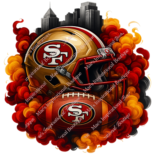 Houston Football Sublimation PNG